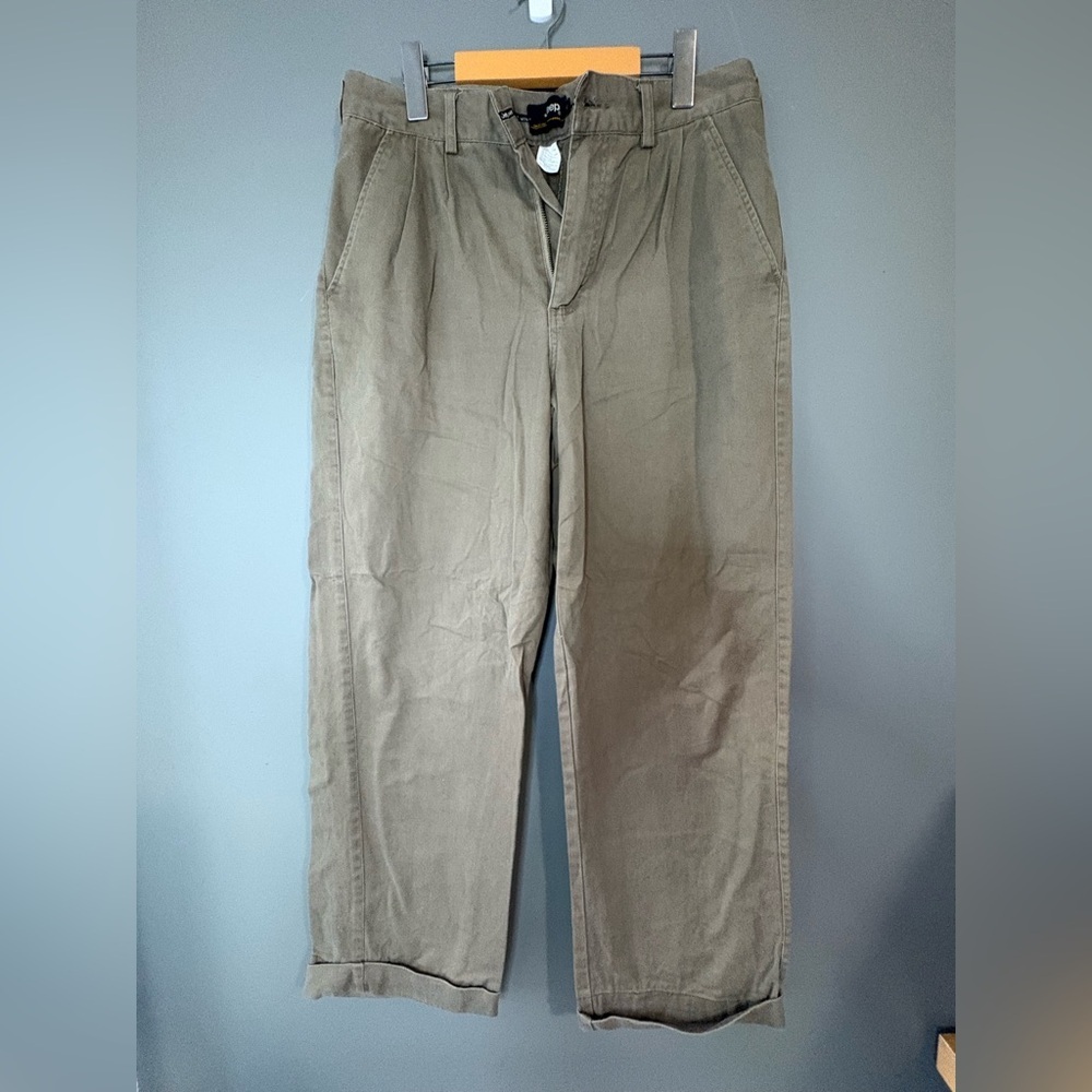 Jeep brand size 32 Men's Khaki Chinos, straight leg pants ,cargo, 100% cotton